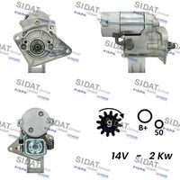 RIDEX 2S0157 - Motor de arranque