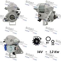 LUCAS LRS01350 - Motor de arranque