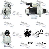 RIDEX 2S0757 - Motor de arranque