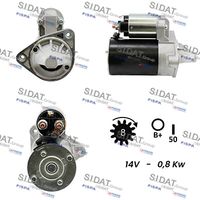 RIDEX 2S0343 - Motor de arranque