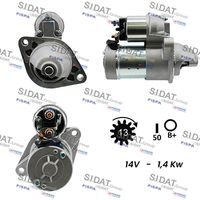 RIDEX 2S0018 - Motor de arranque