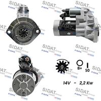 RIDEX 2S0356 - Motor de arranque