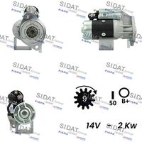 RIDEX 2S0520 - Motor de arranque