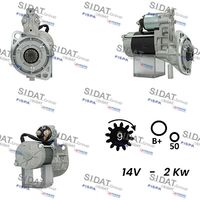 LUCAS LRS01198 - Motor de arranque