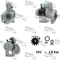 RIDEX 2S0501 - Motor de arranque