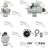 RIDEX 2S0661 - Motor de arranque
