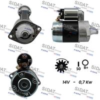 RIDEX 2S0097 - Motor de arranque