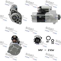 RIDEX 2S0306 - Motor de arranque