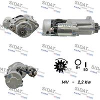 RIDEX 2S0067 - Motor de arranque