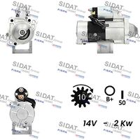 RIDEX 2S0224 - Motor de arranque