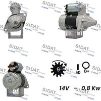 RIDEX 2S0252 - Motor de arranque