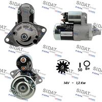 RIDEX 2S0031 - Motor de arranque