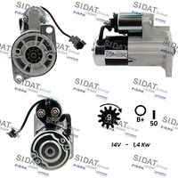 RIDEX 2S0191 - Motor de arranque