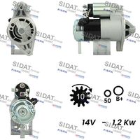 RIDEX 2S0575 - Motor de arranque