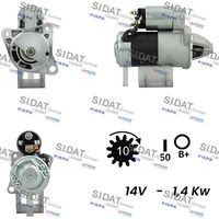HELLA 8EA012526301 - Motor de arranque