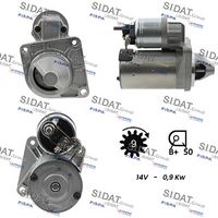 RIDEX 2S0710 - Motor de arranque
