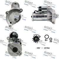 RIDEX 2S0012 - Motor de arranque