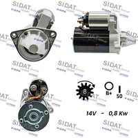 RIDEX 2S0413 - Motor de arranque