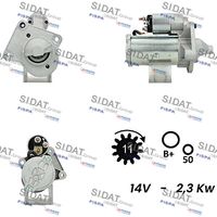 RIDEX 2S0558 - Motor de arranque