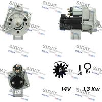 RIDEX 2S0482 - Motor de arranque