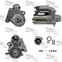 RIDEX 2S0091 - Motor de arranque