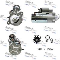 RIDEX 2S0131 - Motor de arranque