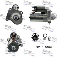 RIDEX 2S0522 - Motor de arranque