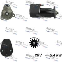 RIDEX 2S0626 - Motor de arranque