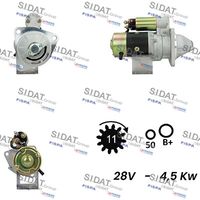 RIDEX 2S0760 - Motor de arranque