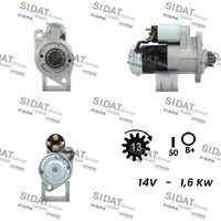 RIDEX 2S0503 - Motor de arranque