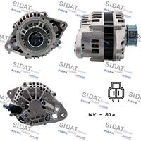 RIDEX 4G0221 - Alternador