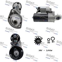 RIDEX 2S0408 - Motor de arranque