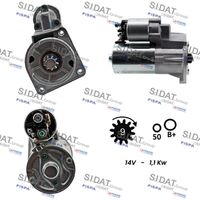 RIDEX 2S0399 - Motor de arranque