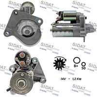 RIDEX 2S0522 - Motor de arranque