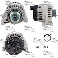 RIDEX 4G1447 - Alternador