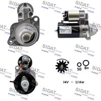 RIDEX 2S0132 - Motor de arranque