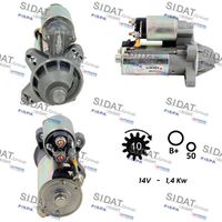 RIDEX 2S0652 - Motor de arranque