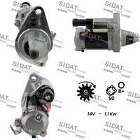 RIDEX 2S0757 - Motor de arranque