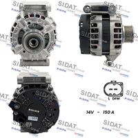 RIDEX 4G0625 - Alternador
