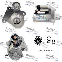 RIDEX 2S0091 - Motor de arranque