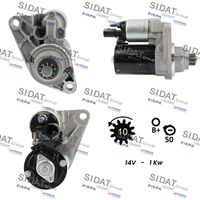 RIDEX 2S0069 - Motor de arranque