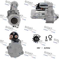 RIDEX 2S0198 - Motor de arranque