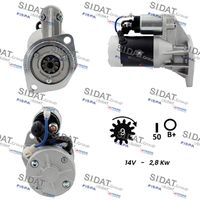 HELLA 8EA012528151 - Motor de arranque
