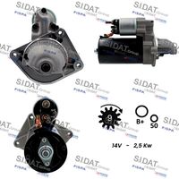 RIDEX 2S0291 - Motor de arranque