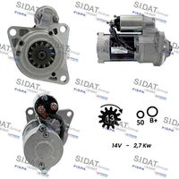RIDEX 2S0545 - Motor de arranque