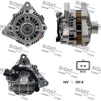 RIDEX 4G0698 - Alternador