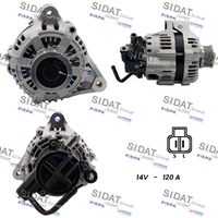 RIDEX 4G0014 - Alternador