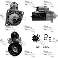 RIDEX 2S0549 - Motor de arranque