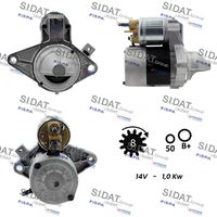 RIDEX 2S0104 - Motor de arranque