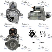 RIDEX 2S0044 - Motor de arranque